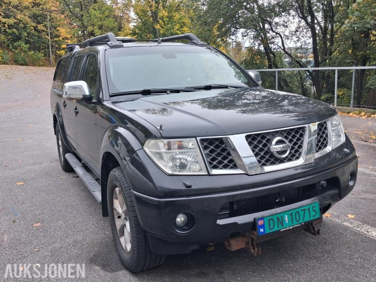 2008 Nissan Navara 2.5 Diesel 4X4, Automat, Hengerfeste, Hydraulisk snøplog