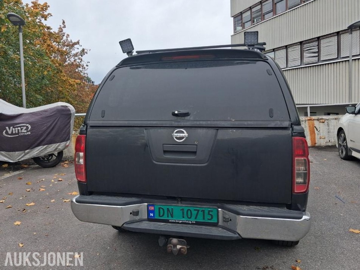 2008 Nissan Navara 2.5 Diesel 4X4, Automat, Hengerfeste, Hydraulisk snøplog