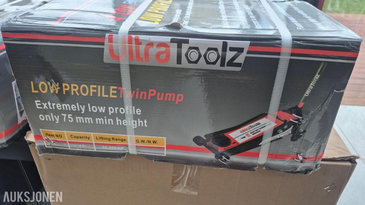 2026 UltraToolz lavprofil garasjejekk - 4 t tonns - Ubrukt