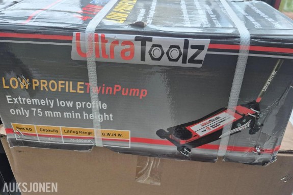 2026 UltraToolz lavprofil garasjejekk - 4 t tonns - Ubrukt