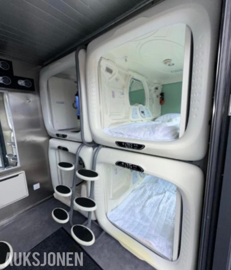 2011 16 senge plass AIRBNB CONTAINER PodTown *Ingen minstepris*