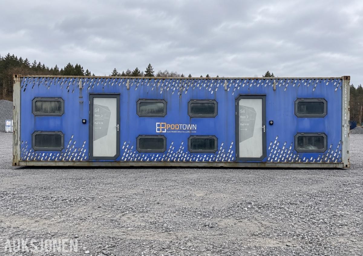 2011 16 senge plass AIRBNB CONTAINER PodTown *Ingen minstepris*