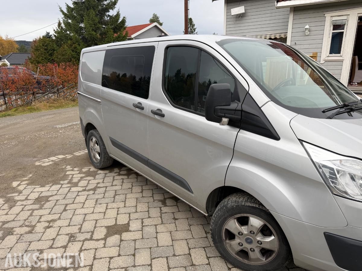 2017 FORD TRANSIT CUSTOM 2.0-131 D HENGERFESTE P.SENSORER INNREDNING