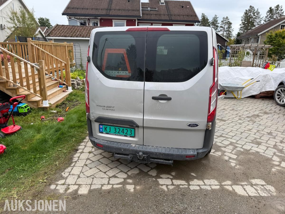 2017 FORD TRANSIT CUSTOM 2.0-131 D HENGERFESTE P.SENSORER INNREDNING