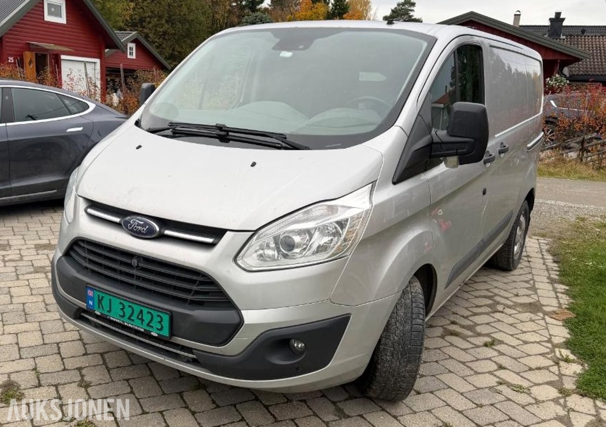 2017 FORD TRANSIT CUSTOM 2.0-131 D HENGERFESTE P.SENSORER INNREDNING