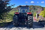 2000 Massey Ferguson 4245 Med frontlaster - MVA FRI
