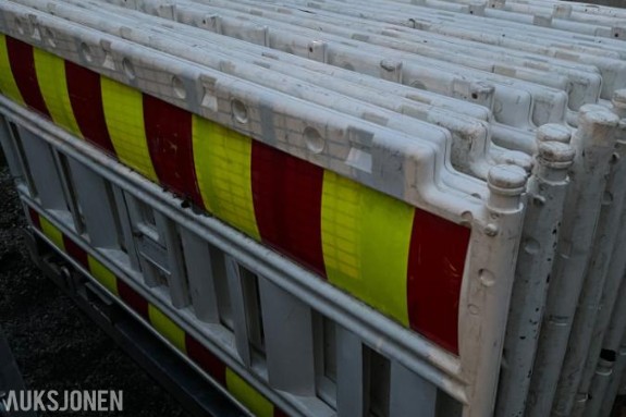 2024 Trafikkgjerde- refleks gjerde 20 stk