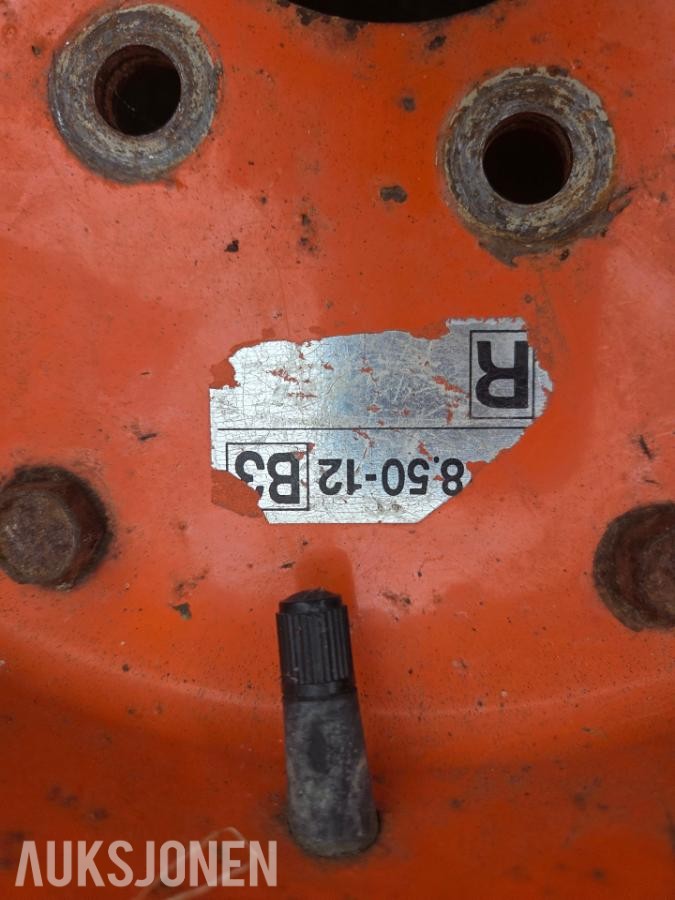 Kubota Hjul - Gressdekk på felg 4 stk