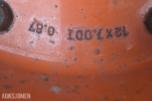 Kubota Hjul - Gressdekk på felg 4 stk 