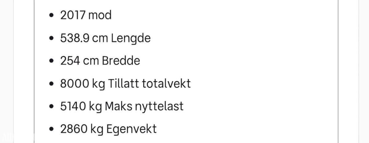 2017 Traktorhenger - Gigant GD 3-8