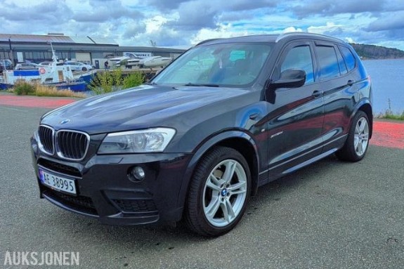 2013 BMW X3 xDrive20d, Automat, Hengerfeste, S+V dekk, EU OK 06.2028