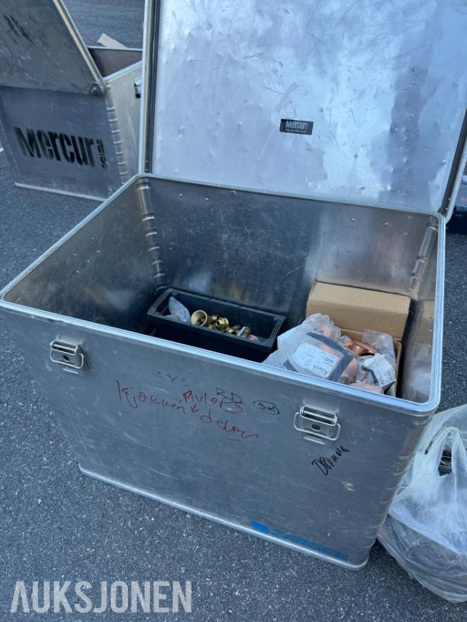 VVS, festemateriell, koblinger, klammer og mye mer