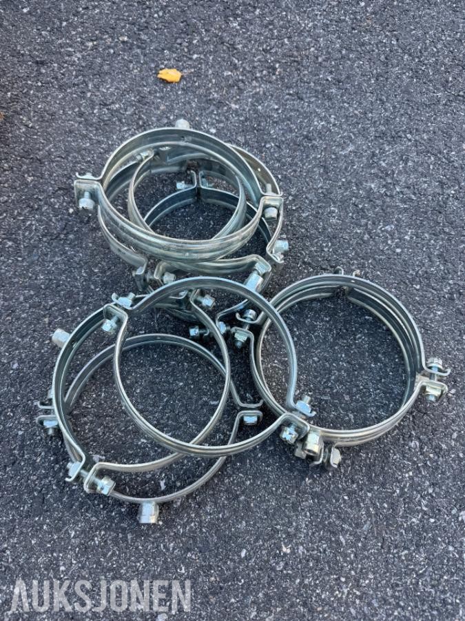 VVS, festemateriell, koblinger, klammer og mye mer