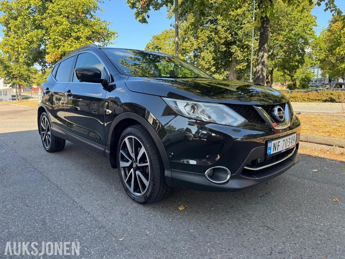 2014 NISSAN QASHQAI 1.6 DCI 131HK AUTOMAT EU-OK 07.28 HENGERFESTE DELSKINN