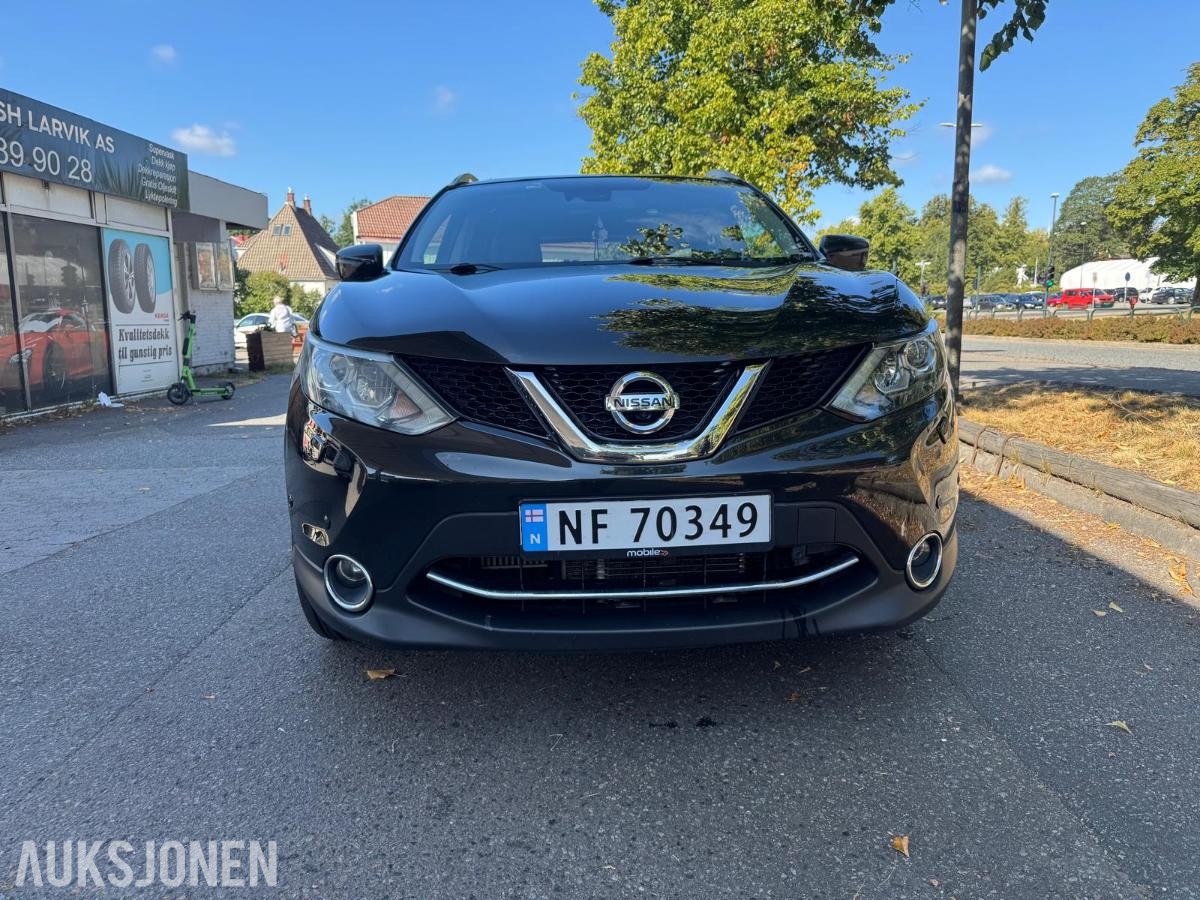 2014 NISSAN QASHQAI 1.6 DCI 131HK AUTOMAT EU-OK 07.28 HENGERFESTE DELSKINN