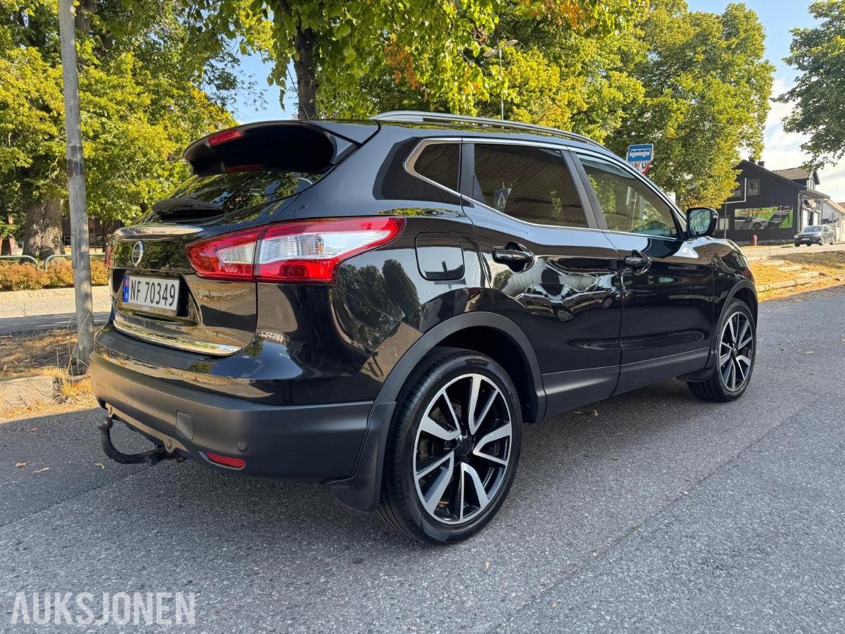 2014 NISSAN QASHQAI 1.6 DCI 131HK AUTOMAT EU-OK 07.28 HENGERFESTE DELSKINN