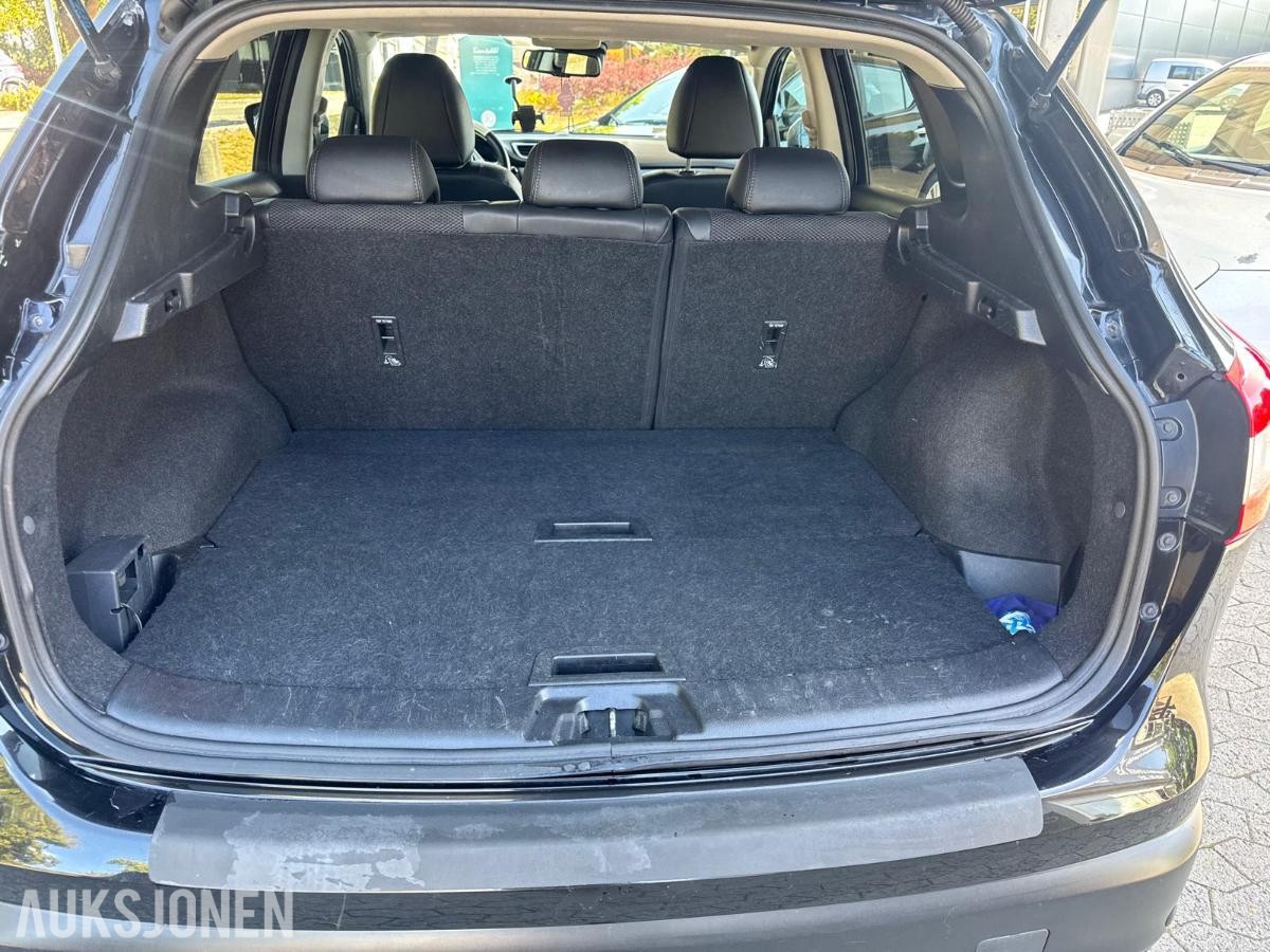 2014 NISSAN QASHQAI 1.6 DCI 131HK AUTOMAT EU-OK 07.28 HENGERFESTE DELSKINN