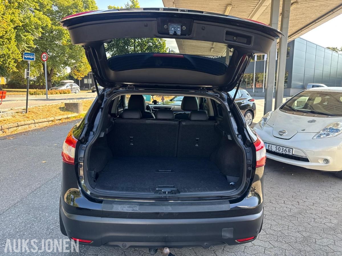 2014 NISSAN QASHQAI 1.6 DCI 131HK AUTOMAT EU-OK 07.28 HENGERFESTE DELSKINN