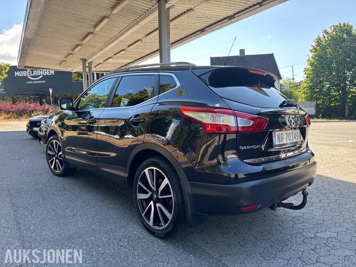 2014 NISSAN QASHQAI 1.6 DCI 131HK AUTOMAT EU-OK 07.28 HENGERFESTE DELSKINN