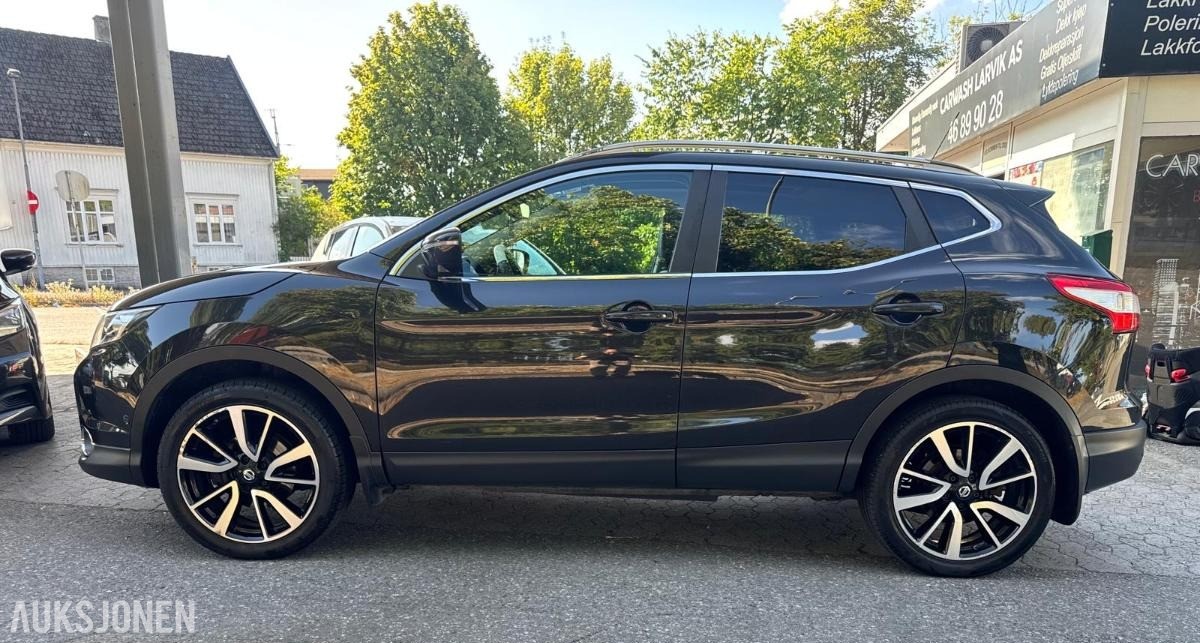 2014 NISSAN QASHQAI 1.6 DCI 131HK AUTOMAT EU-OK 07.28 HENGERFESTE DELSKINN