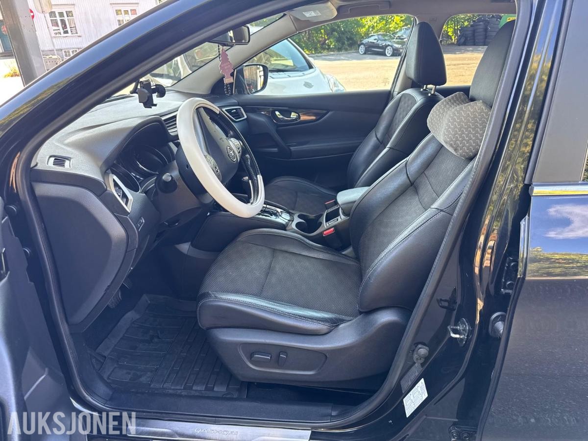2014 NISSAN QASHQAI 1.6 DCI 131HK AUTOMAT EU-OK 07.28 HENGERFESTE DELSKINN