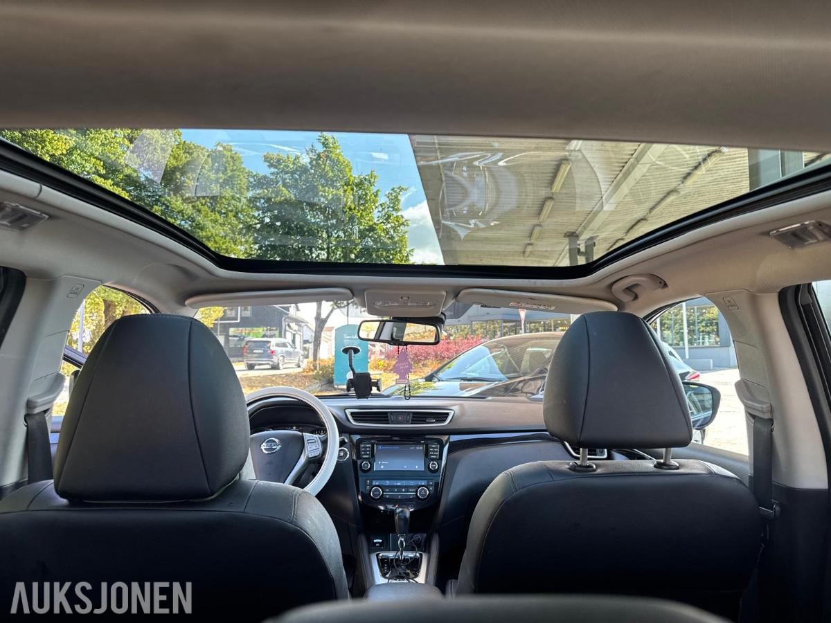 2014 NISSAN QASHQAI 1.6 DCI 131HK AUTOMAT EU-OK 07.28 HENGERFESTE DELSKINN
