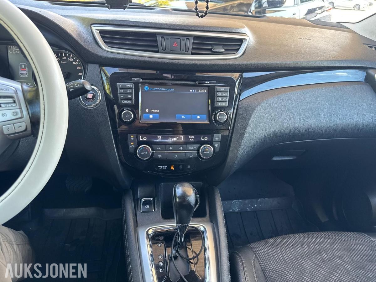 2014 NISSAN QASHQAI 1.6 DCI 131HK AUTOMAT EU-OK 07.28 HENGERFESTE DELSKINN