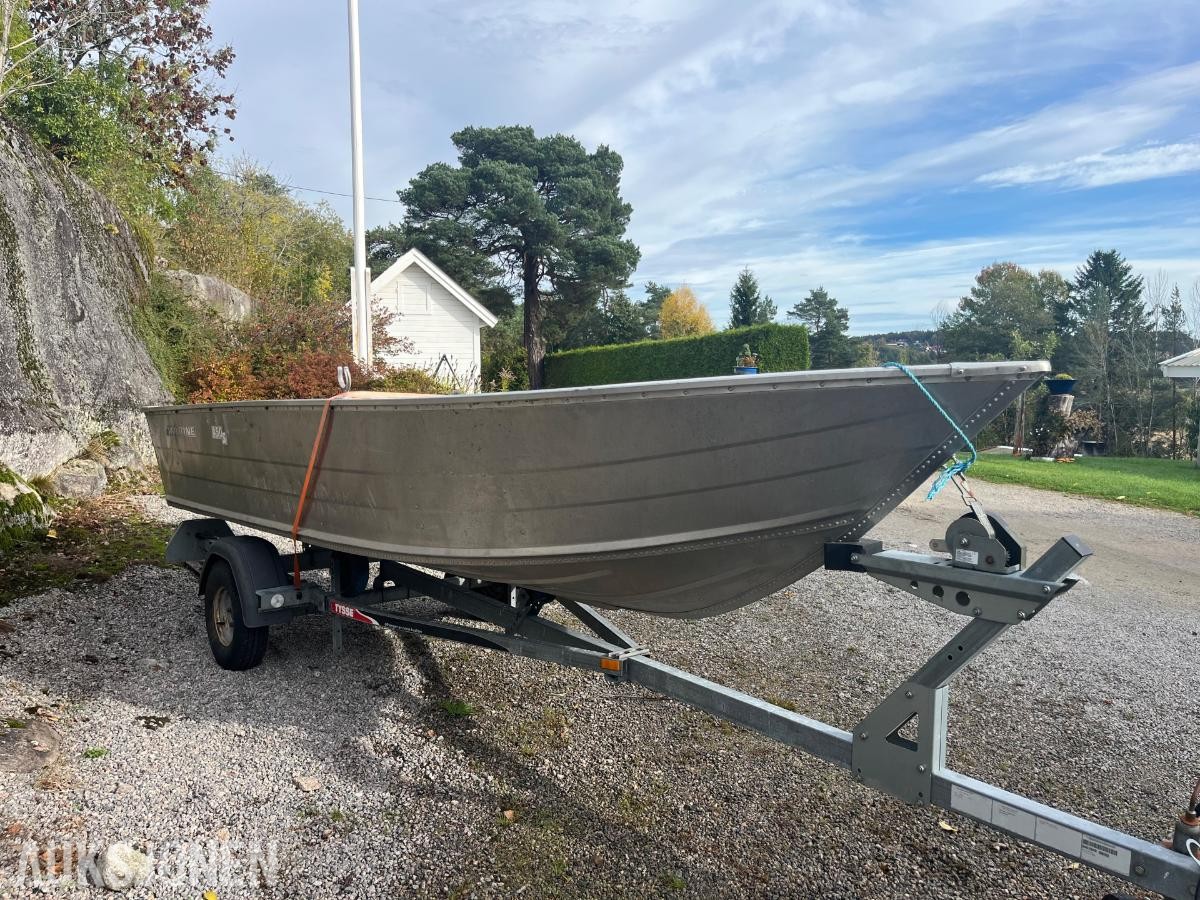 2016 Marina Marine 450s 15 fot Aluminiumsbåt