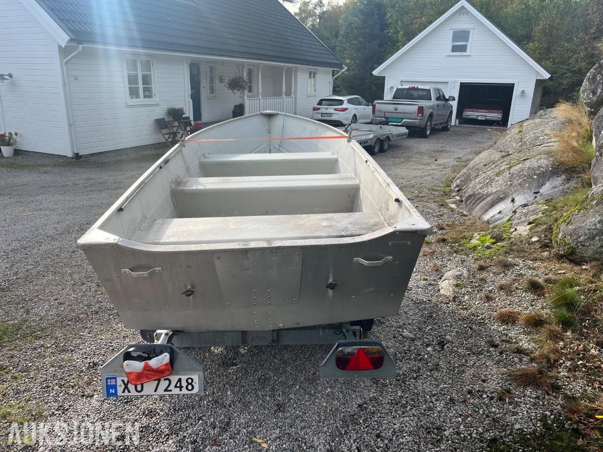 2016 Marina Marine 450s 15 fot Aluminiumsbåt