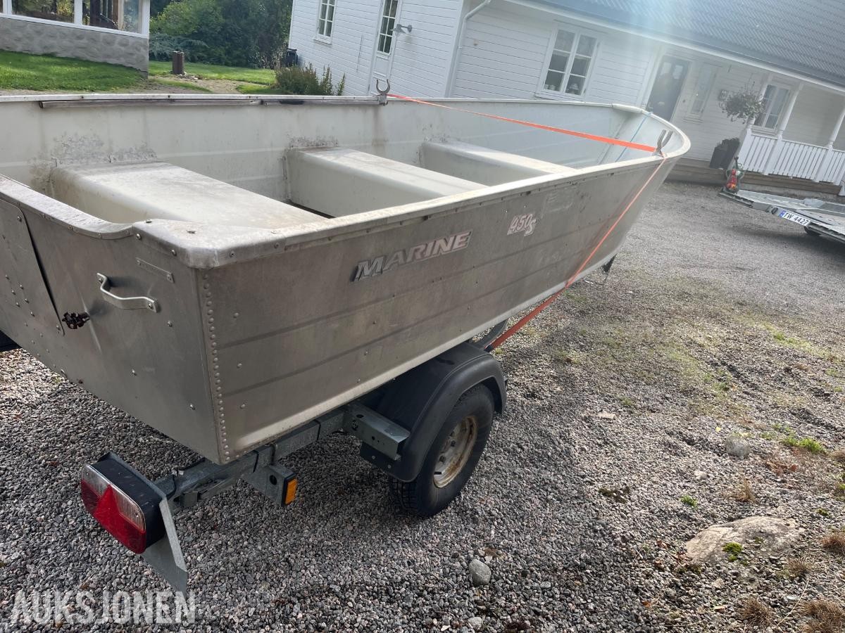 2016 Marina Marine 450s 15 fot Aluminiumsbåt