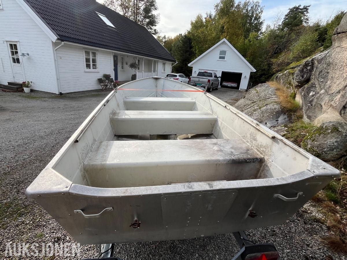 2016 Marina Marine 450s 15 fot Aluminiumsbåt