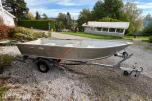 2016 Marina Marine 450s 15 fot Aluminiumsbåt 
