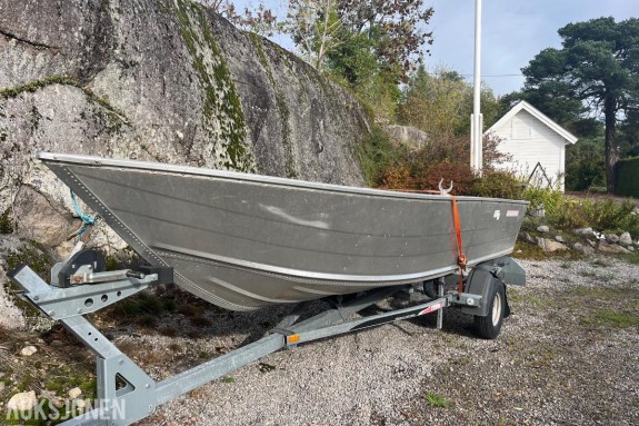 2016 Marina Marine 450s 15 fot Aluminiumsbåt