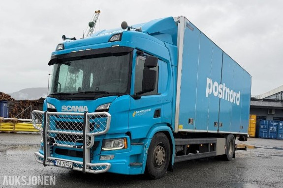 2020 Scania P320 Skapbil EURO6 389000km m/ full sideåpning og skapvarme