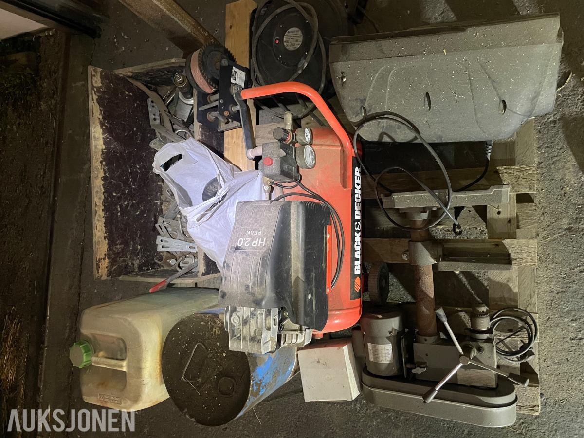 2 paller Diverse maskiner, verktøy og utstyr *Ingen minstepris*