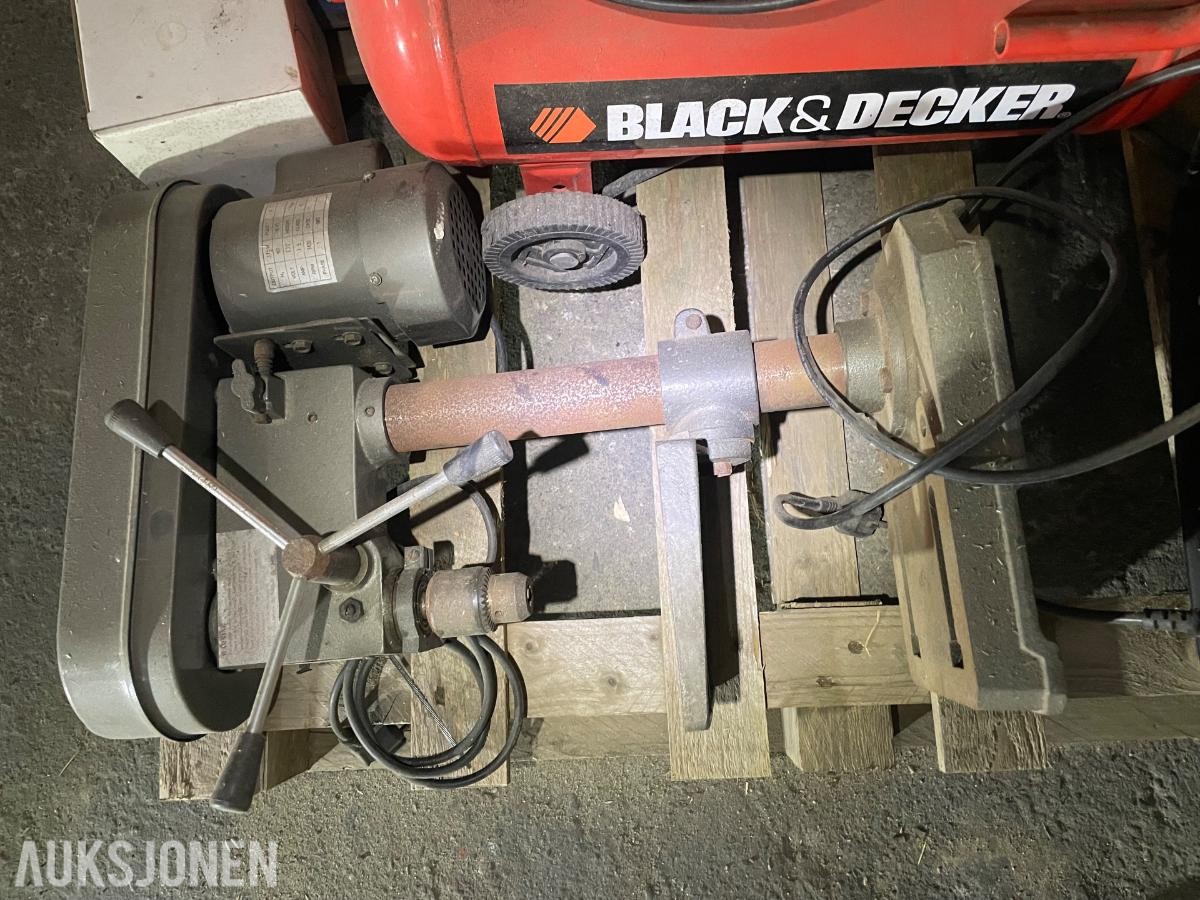 2 paller Diverse maskiner, verktøy og utstyr *Ingen minstepris*
