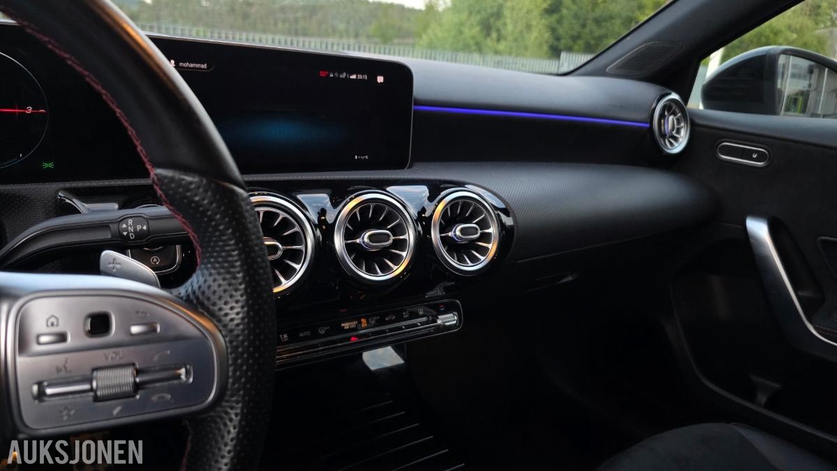 2020 Mercedes-Benz A250e, AMG-Line, Adaptiv cruisekontroll, Ryggekamera