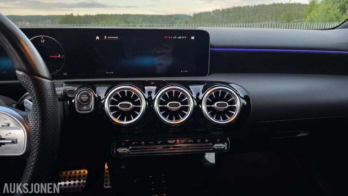 2020 Mercedes-Benz A250e, AMG-Line, Adaptiv cruisekontroll, Ryggekamera