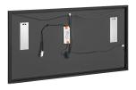 Komplett baderomsmøbelsett VIOLA CREMONA 120 cm – dobbelservant og LED-speil 