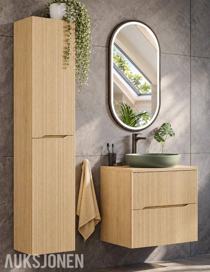 NORDIC CREMONA 60 CM | KOMPLETT MØBELPAKKE TIL BADEROM | UTEN MINSTEPRIS!