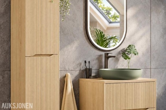 NORDIC CREMONA 60 CM | KOMPLETT MØBELPAKKE TIL BADEROM | UTEN MINSTEPRIS!