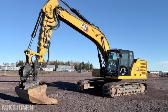 2020 CAT 320 Next Generation beltegraver – Tiltrotator – 4 553 timer – 22 tonn