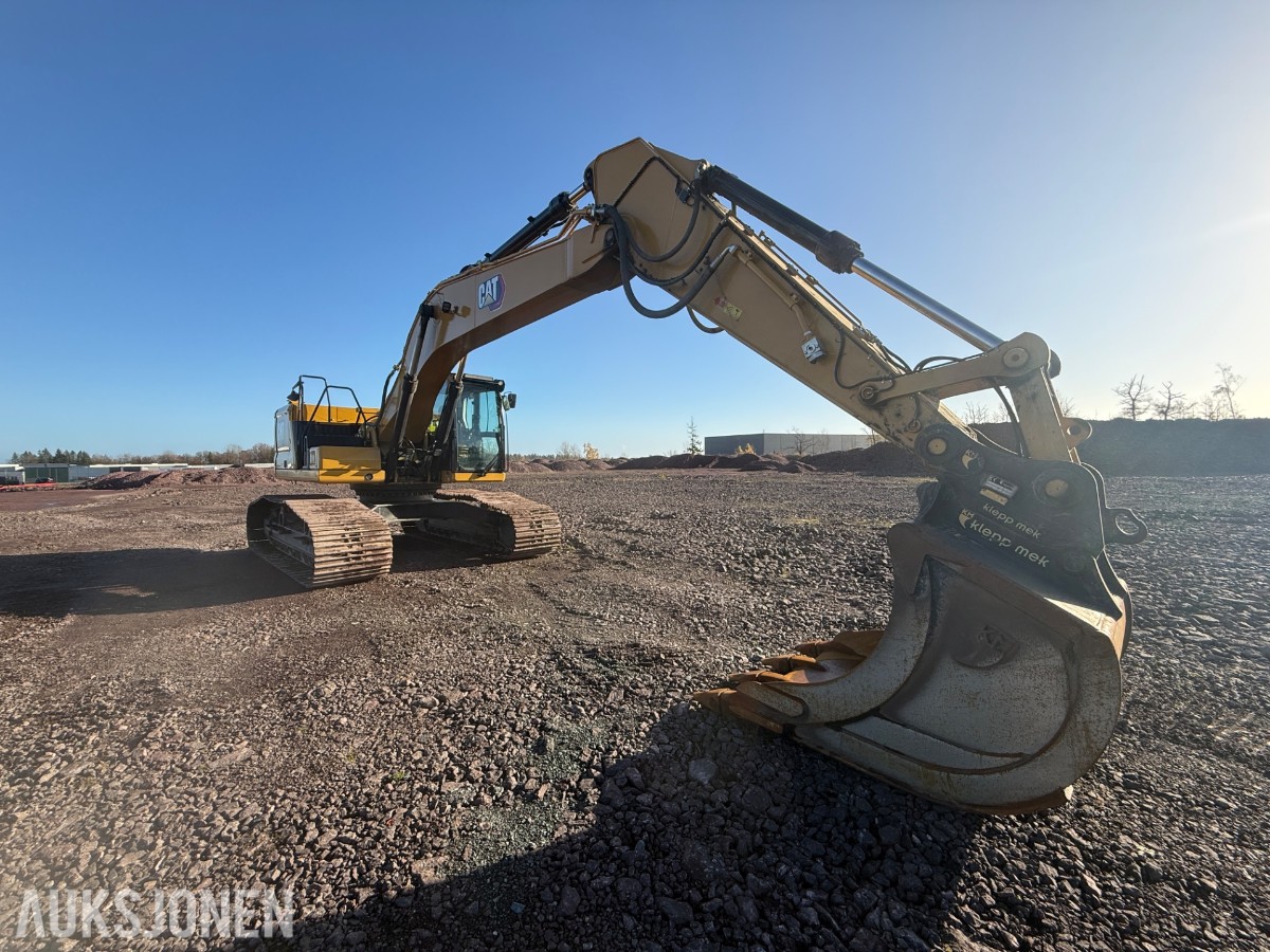 2022 Cat 330 beltegraver med graveskuffe – 1 294 timer