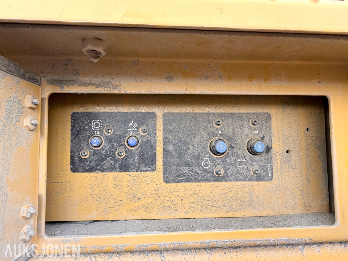 2020 Cat 966M hjullaster m/skuffe – sentralsmøring – vekt m/skriver – joystick-styring