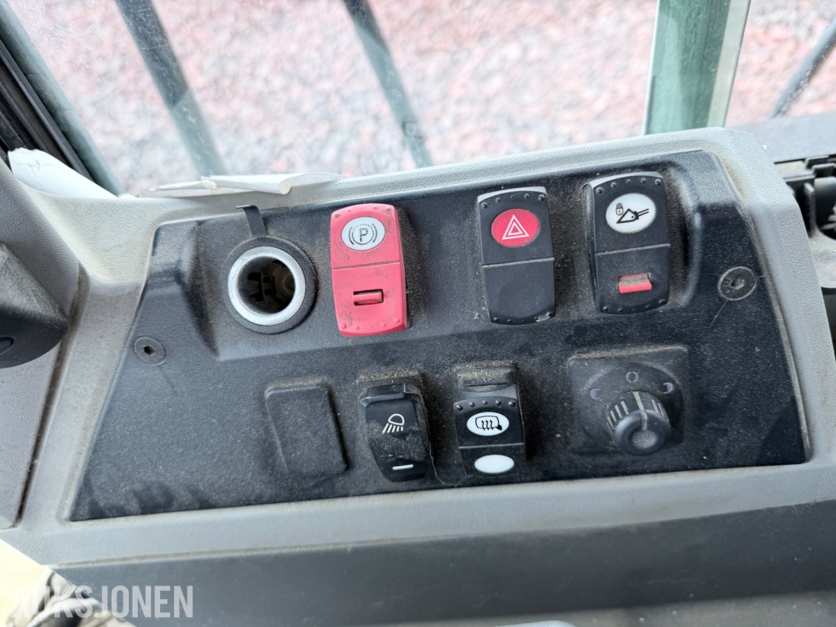 2020 Cat 966M hjullaster m/skuffe – sentralsmøring – vekt m/skriver – joystick-styring