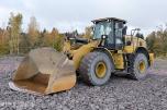 2020 Cat 966M hjullaster m/skuffe – sentralsmøring – vekt m/skriver – joystick-styring