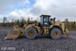 2020 Cat 966M hjullaster m/skuffe – sentralsmøring – vekt m/skriver – joystick-styring
