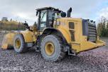 2020 Cat 966M hjullaster m/skuffe – sentralsmøring – vekt m/skriver – joystick-styring