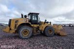 2020 Cat 966M hjullaster m/skuffe – sentralsmøring – vekt m/skriver – joystick-styring