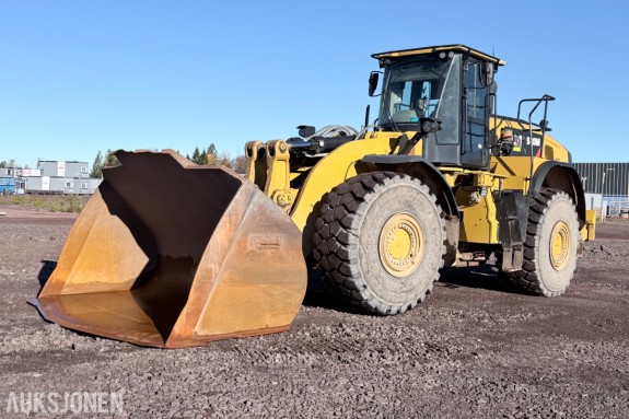 2019 Cat 980M hjullaster – 313 kW – 7,0 m³ skuffe